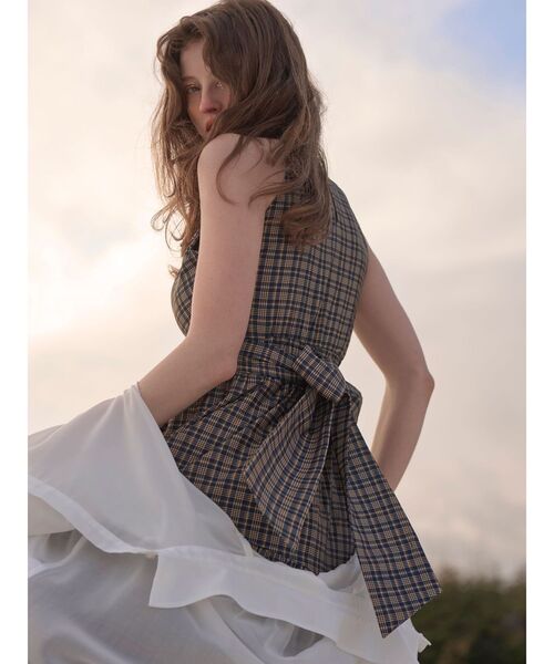 RESEXXY（リゼクシー）の「シアーギャザーシャツ（シャツ/ブラウス・レディース・ピンク/ホワイト/ブラック・FREE）」の15枚目の写真