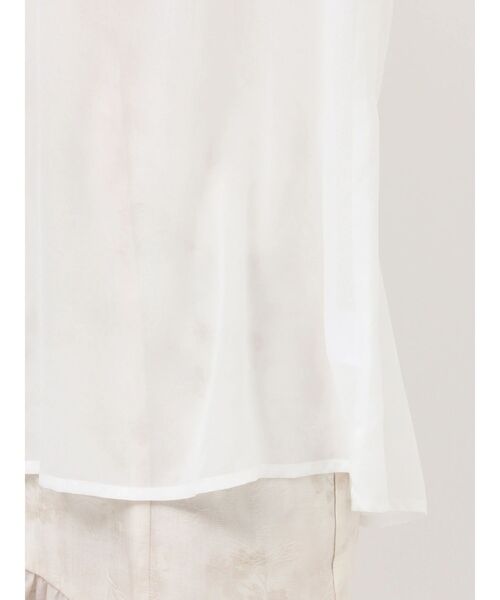 RESEXXY（リゼクシー）の「シアーギャザーシャツ（シャツ/ブラウス・レディース・ピンク/ホワイト/ブラック・FREE）」の21枚目の写真