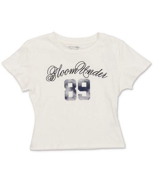 SPINNS(スピンズ)の「半袖ピタTシャツ/ナンバーロゴ/89/無地/カモ柄(Tシャツ/カットソー・レディース・グレー系カモフラージュ/オフホワイト/ブラック/グリーン系カモフラージュ/ネイビー・ONESIZE)」の21枚目の写真