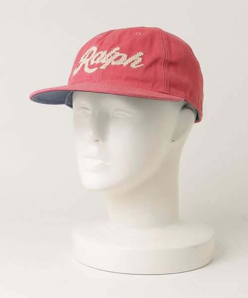 POLO RALPH LAUREN（ポロ ラルフ ローレン）の「The Ralph ロゴ ツイル ボール キャップ（キャップ・メンズ・レッド系2・ONE）」の2枚目の写真