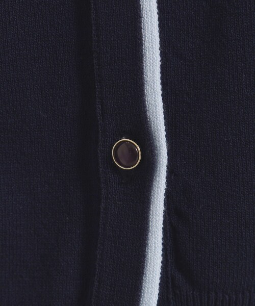 ITS'DEMO（イッツデモ）の「【手洗い可】レイヤード風カーディガン（カーディガン/ボレロ・レディース・ベビーピンク/レッド系/アイボリー/ネイビー・00）」の20枚目の写真