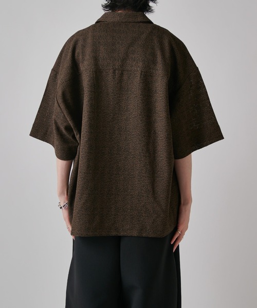 Lui's(ルイス)の「S/S ZIPレースシャツ(シャツ/ブラウス・メンズ・ブラック/ホワイト/オリーブ・S/M)」の14枚目の写真