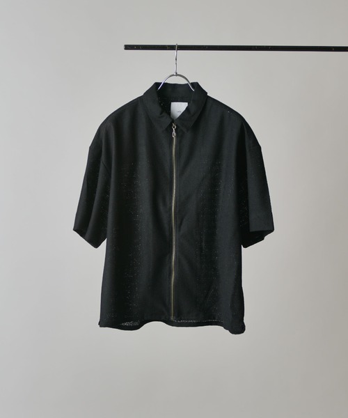 Lui's(ルイス)の「S/S ZIPレースシャツ(シャツ/ブラウス・メンズ・ブラック/ホワイト/オリーブ・S/M)」の19枚目の写真