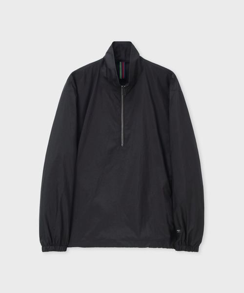 PS Paul Smith(ピーエスポールスミス)の「PERTEX(R) ハーフジップ スタンドブルゾン / 162751 EXLZ01(ブルゾン・メンズ・ブラック/ブラウン・LARGE/MEDIUM)」の9枚目の写真