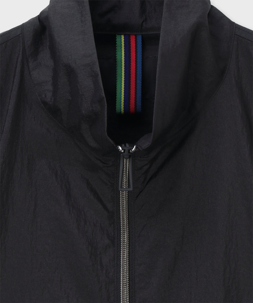 PS Paul Smith(ピーエスポールスミス)の「PERTEX(R) ハーフジップ スタンドブルゾン / 162751 EXLZ01(ブルゾン・メンズ・ブラック/ブラウン・LARGE/MEDIUM)」の10枚目の写真