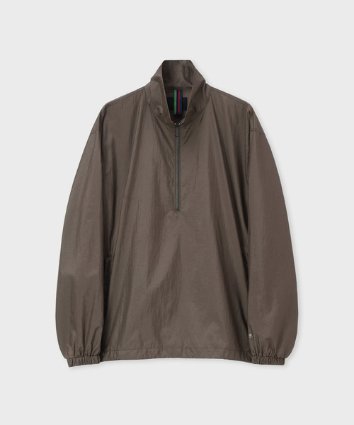 PS Paul Smith(ピーエスポールスミス)の「PERTEX(R) ハーフジップ スタンドブルゾン / 162751 EXLZ01(ブルゾン・メンズ・ブラック/ブラウン・LARGE/MEDIUM)」の18枚目の写真