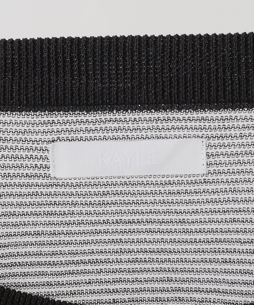 FRAMeWORK(フレームワーク)の「KAYLE/ケイル WASHI SHORT SLEEVE Tシャツ(ニット/セーター・レディース・ブラック系その他/ブラック・FREE)」の8枚目の写真