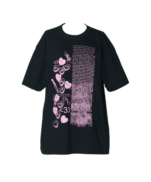 Full of illustration T-shirt（Tシャツ/カットソー）｜AVENCHUMU
