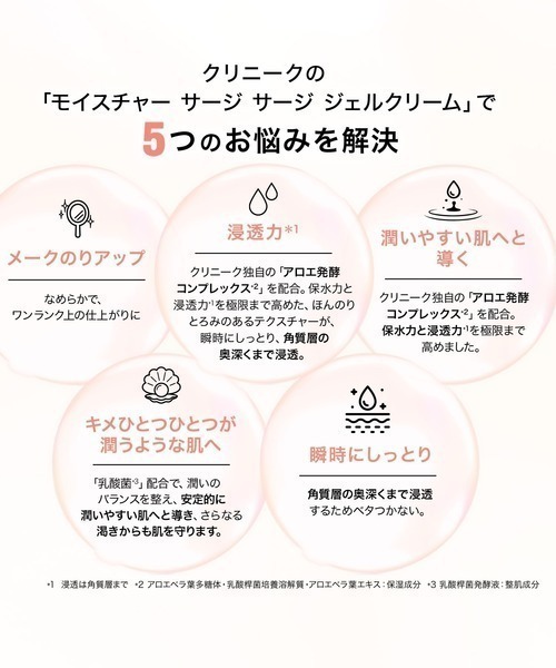 CLINIQUE（クリニーク）の「モイスチャー サージ 100H 50 ローション＆セラム セット 26（スキンケアキット/ギフトセット・レディース・その他・FREE）」の3枚目の写真