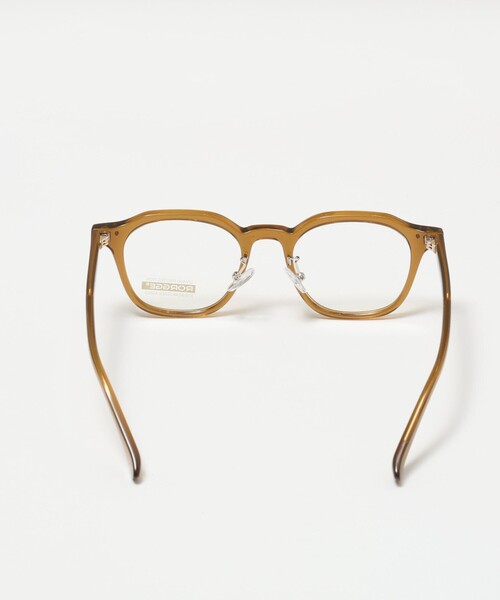 NOLLEY’S（ノーリーズ）の「【MAQWEL/マクウェル】ボストンフレームグラス（メガネ・レディース・ブラウン/カーキ・FREE）」の4枚目の写真