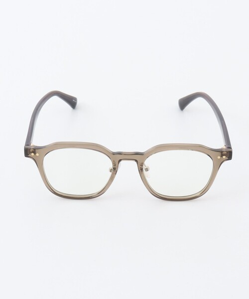 NOLLEY’S（ノーリーズ）の「【MAQWEL/マクウェル】ボストンフレームグラス（メガネ・レディース・ブラウン/カーキ・FREE）」の10枚目の写真