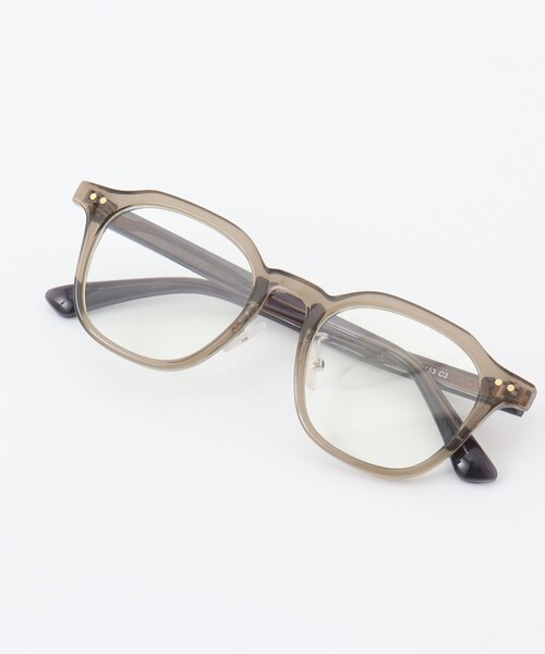 NOLLEY’S（ノーリーズ）の「【MAQWEL/マクウェル】ボストンフレームグラス（メガネ・レディース・ブラウン/カーキ・FREE）」の13枚目の写真