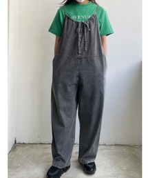 fireservice（ファイヤーサービス）の「【 Fire Service / ファイヤーサービス 】 2WAY SALOPETTE / サロペット　L.GREY（サロペット/オーバーオール）」