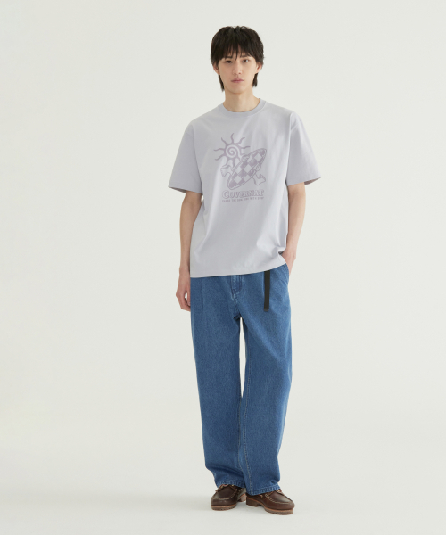 COVERNAT(カバーナット)の「チェックボードグラフィックTシャツホワイト(Tシャツ/カットソー・レディース・その他・X-SMALL/SMALL/MEDIUM/LARGE/X-LARGE/XX-LARGE)」の8枚目の写真