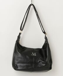 SALTMINT（ソルトミント）の「【MUCENT】ブランド直輸入正規品/MERIN GOLD LINE LEATHER SHOULDER BAG UNISEX (2COLOR)（ショルダーバッグ）」