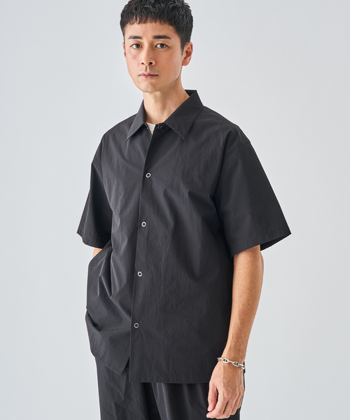 EDIFICE(エディフィス)の「【EDIFICE ALL-DAY SETUPシリーズ】2点セット オーバーシャツ&イージーパンツ(シャツ/ブラウス・メンズ・ネイビー/ブラック/カーキ・SMALL/MEDIUM/LARGE)」の14枚目の写真