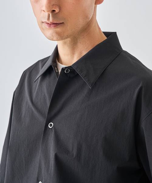 EDIFICE(エディフィス)の「【EDIFICE ALL-DAY SETUPシリーズ】2点セット オーバーシャツ&イージーパンツ(シャツ/ブラウス・メンズ・ネイビー/ブラック/カーキ・SMALL/MEDIUM/LARGE)」の17枚目の写真