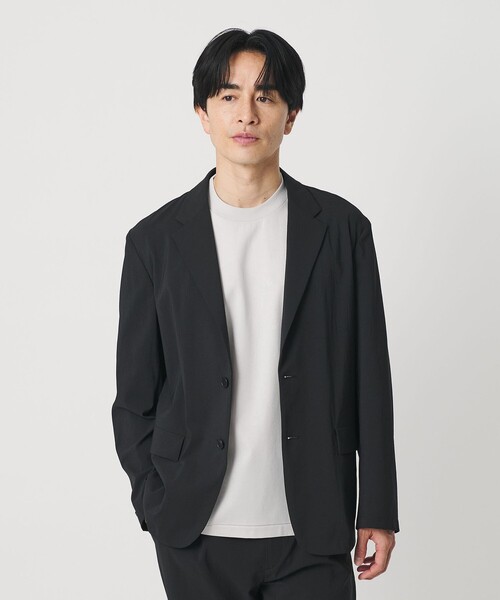 BEAUTY&YOUTH UNITED ARROWS（ビューティーアンドユースユナイテッドアローズ）の「プラチナ ポンチ クール デオドラント ジャケット Tシャツ 抗菌防臭 接触冷感（Tシャツ/カットソー・メンズ・ブラック/ホワイト/ライトグレー・XL/L/M/S）」の17枚目の写真