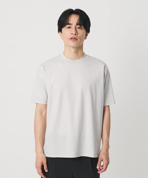 BEAUTY&YOUTH UNITED ARROWS（ビューティーアンドユースユナイテッドアローズ）の「プラチナ ポンチ クール デオドラント ジャケット Tシャツ 抗菌防臭 接触冷感（Tシャツ/カットソー・メンズ・ブラック/ホワイト/ライトグレー・XL/L/M/S）」の22枚目の写真