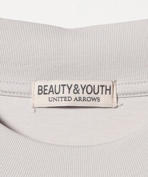 BEAUTY&YOUTH UNITED ARROWS（ビューティーアンドユースユナイテッドアローズ）の「プラチナ ポンチ クール デオドラント ジャケット Tシャツ 抗菌防臭 接触冷感（Tシャツ/カットソー・メンズ・ブラック/ホワイト/ライトグレー・XL/L/M/S）」の7枚目の写真