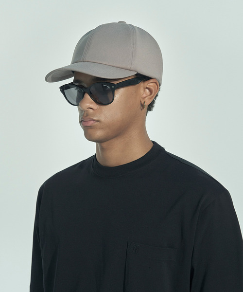 VICTIM（ヴィクティム）の「VICTIM ヴィクティム / BASIC B.B CAP CA4LA カシラコラボレーションベーシックベースボールキャップ / VTM-26-A-002（キャップ・メンズ・ブラック/グレイッシュベージュ・FREE）」の13枚目の写真