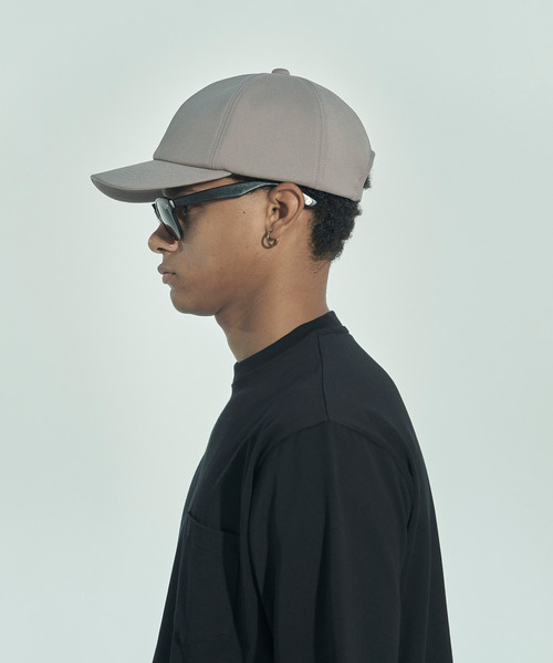 VICTIM（ヴィクティム）の「VICTIM ヴィクティム / BASIC B.B CAP CA4LA カシラコラボレーションベーシックベースボールキャップ / VTM-26-A-002（キャップ・メンズ・ブラック/グレイッシュベージュ・FREE）」の3枚目の写真