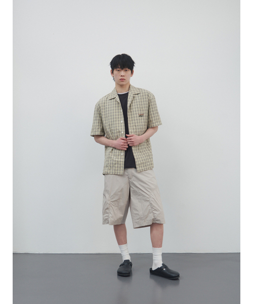 KIJUN MEN(キジュンメンズ)の「Check Half Sleeve Shirt Beige(シャツ/ブラウス・メンズ・その他・MEDIUM/LARGE/X-LARGE)」の6枚目の写真