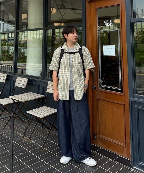 KIJUN MEN(キジュンメンズ)の「Check Half Sleeve Shirt Beige(シャツ/ブラウス・メンズ・その他・MEDIUM/LARGE/X-LARGE)」の10枚目の写真