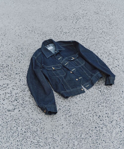 markaware（マーカウェア）の「《別注》【Lee×MARKAWARE/リー×マーカウェア】EX101 SP DENIM JACKET（デニムジャケット・メンズ・ネイビー・XL/S/L）」の3枚目の写真