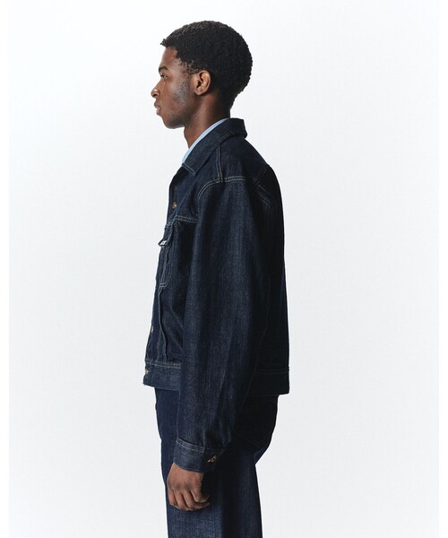 markaware（マーカウェア）の「《別注》【Lee×MARKAWARE/リー×マーカウェア】EX101 SP DENIM JACKET（デニムジャケット・メンズ・ネイビー・XL/S/L）」の7枚目の写真