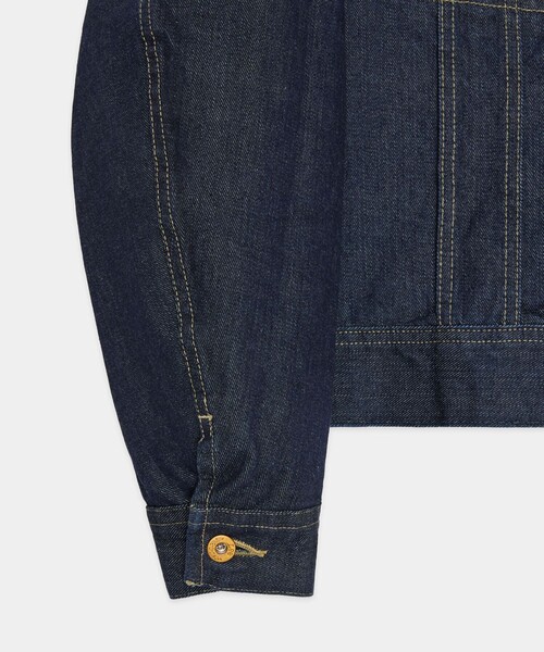 markaware（マーカウェア）の「《別注》【Lee×MARKAWARE/リー×マーカウェア】EX101 SP DENIM JACKET（デニムジャケット・メンズ・ネイビー・XL/S/L）」の12枚目の写真