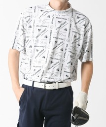 AC-TEX素材ゴルフモックネックTシャツB