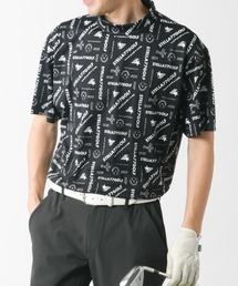 AC-TEX素材ゴルフモックネックTシャツB