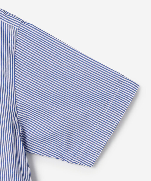 GYMPHLEX(ジムフレックス)の「Gymphlex | コットンブロード ボタンダウン半袖シャツ MEN(シャツ/ブラウス・メンズ・ブルー系その他・L/M/XL)」の9枚目の写真