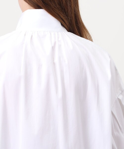 BOURRIENNE ParisX(ブリエンヌパリディス)の「BOURRIENNE SHIRT スタンドカラーシャツ(シャツ/ブラウス・レディース・ホワイト・M)」の7枚目の写真