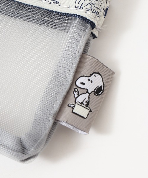 SNOOPY(スヌーピー)の「SNOOPY スヌーピー 洗面ポーチ 2セット(トラベルグッズ・レディース・ネイビー/アイボリー/ブルー・FREE)」の10枚目の写真