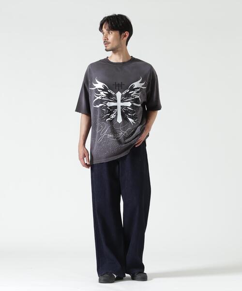 FR(13)NDS(フレンズ)の「FR(13)NDS/フレンズ/Graphic Stone TEE(Tシャツ/カットソー・メンズ・ブラック/ブルー・L/M)」の21枚目の写真