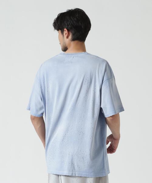 FR(13)NDS(フレンズ)の「FR(13)NDS/フレンズ/Graphic Stone TEE(Tシャツ/カットソー・メンズ・ブラック/ブルー・L/M)」の17枚目の写真