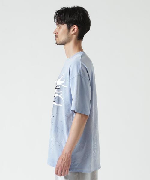 FR(13)NDS(フレンズ)の「FR(13)NDS/フレンズ/Graphic Stone TEE(Tシャツ/カットソー・メンズ・ブラック/ブルー・L/M)」の15枚目の写真
