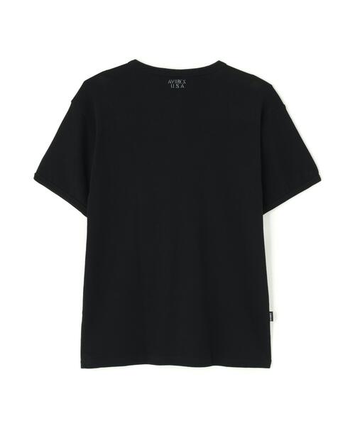 AVIREX(アヴィレックス)の「《DAILY/デイリー》MINI WAFFLE HENLEY NECK T-SHIRT / デイリーウェア ミニワッフル ヘンリーネック半袖Tシャツ / AVIREX / アヴィレックス(Tシャツ/カットソー・メンズ・ホワイト/ブラック/グレー・X-LARGE/SMALL/MEDIUM/LARGE)」の11枚目の写真