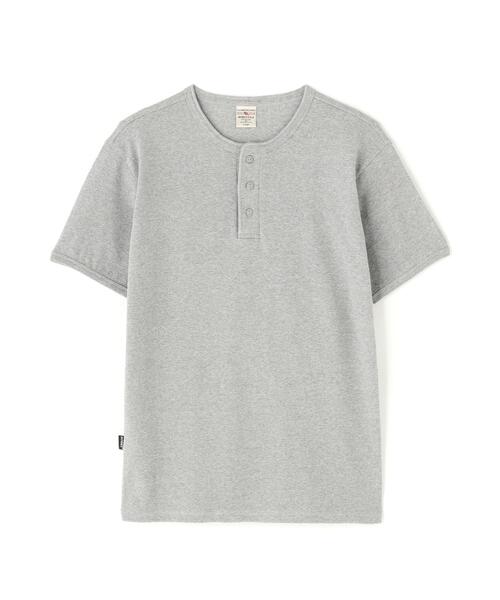 AVIREX(アヴィレックス)の「《DAILY/デイリー》MINI WAFFLE HENLEY NECK T-SHIRT / デイリーウェア ミニワッフル ヘンリーネック半袖Tシャツ / AVIREX / アヴィレックス(Tシャツ/カットソー・メンズ・ホワイト/ブラック/グレー・X-LARGE/SMALL/MEDIUM/LARGE)」の15枚目の写真