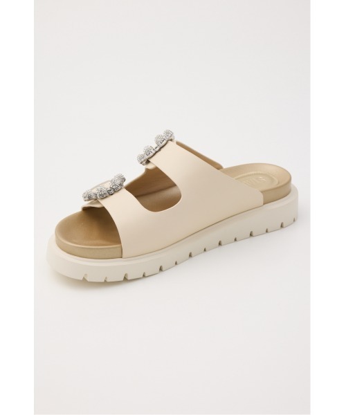 STACCATO(スタッカート)の「【再入荷】ピアスフィアコンフォートサンダル(サンダル・レディース・ブラック/ホワイト・22.5cm/24.5cm/24cm/23.5cm/23cm)」の18枚目の写真