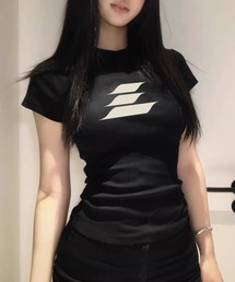 【26年春夏新作】グラフィックロゴコンパクト半袖Tシャツ