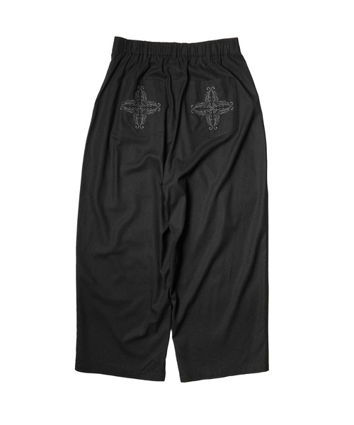 Subciety(サブサエティ)の「Linen blend baker pants(その他パンツ・メンズ・ベージュ/オリーブ/ブラック・X-LARGE/LARGE/MEDIUM/SMALL)」の5枚目の写真