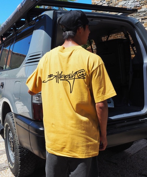 BILLABONG(ビラボン)の「BILLABONG メンズ 【OVER FIT】SCRIPT LOGO Tシャツ 【2026年春夏モデル】(Tシャツ/カットソー・メンズ・オフホワイト/ブラック系その他/イエロー系その他・MEDIUM/X-LARGE/LARGE)」の3枚目の写真