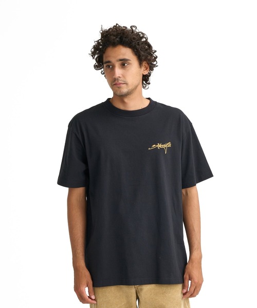 BILLABONG(ビラボン)の「BILLABONG メンズ 【OVER FIT】SCRIPT LOGO Tシャツ 【2026年春夏モデル】(Tシャツ/カットソー・メンズ・オフホワイト/ブラック系その他/イエロー系その他・MEDIUM/X-LARGE/LARGE)」の15枚目の写真