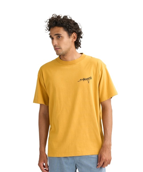 BILLABONG(ビラボン)の「BILLABONG メンズ 【OVER FIT】SCRIPT LOGO Tシャツ 【2026年春夏モデル】(Tシャツ/カットソー・メンズ・オフホワイト/ブラック系その他/イエロー系その他・MEDIUM/X-LARGE/LARGE)」の11枚目の写真