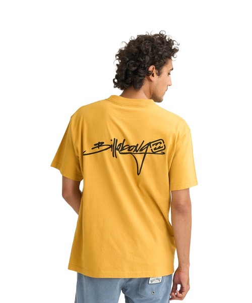 BILLABONG(ビラボン)の「BILLABONG メンズ 【OVER FIT】SCRIPT LOGO Tシャツ 【2026年春夏モデル】(Tシャツ/カットソー・メンズ・オフホワイト/ブラック系その他/イエロー系その他・MEDIUM/X-LARGE/LARGE)」の21枚目の写真
