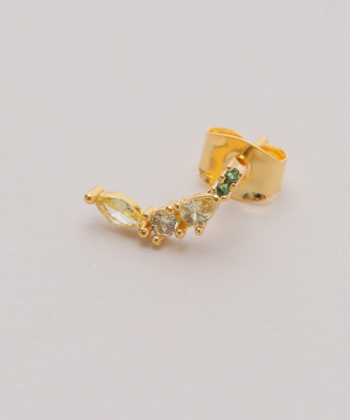 journal standard L'essage(ジャーナルスタンダードレサージュ)の「《WEB限定》Girlscrew/ガールズクルー Tropical Fruit ピアス (5ピース1セット)(ピアス(片耳用)・レディース・ゴールド・FREE)」の7枚目の写真