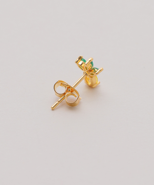 journal standard L'essage(ジャーナルスタンダードレサージュ)の「《WEB限定》Girlscrew/ガールズクルー Tropical Fruit ピアス (5ピース1セット)(ピアス(片耳用)・レディース・ゴールド・FREE)」の8枚目の写真